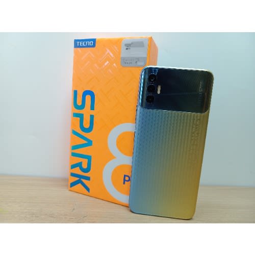 Spark 8P - 6.6"FHD+ - 128GB ROM - 4GB RAM - Dual SIM - 50MP - 5000mAh - Fingerprint - Tahiti Gold
