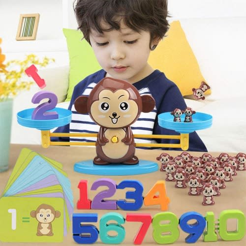 Monkey Balance Math Game for Addition &Subtraction Learning