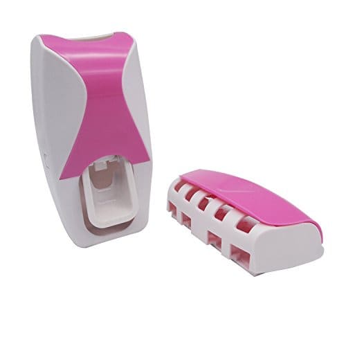 Tooth Brush Holder And Toothpaste Dispenser