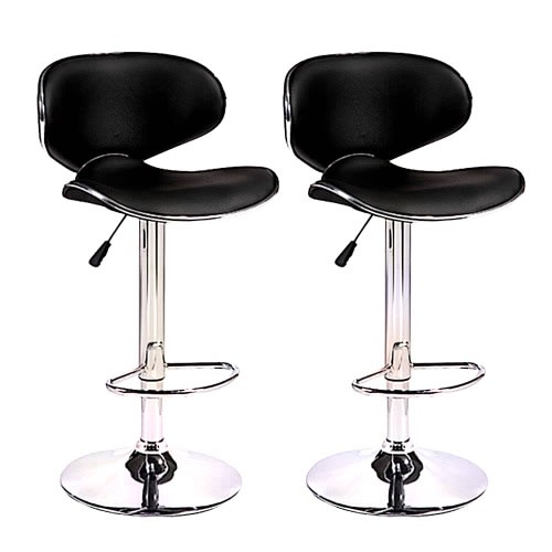 Black Love Stool - Set Of 2