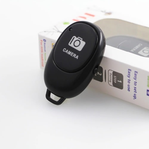 Bluetooth Wireless Remote Shutter Camera Phone Shutter Self-timer Remote Control Ios & Android