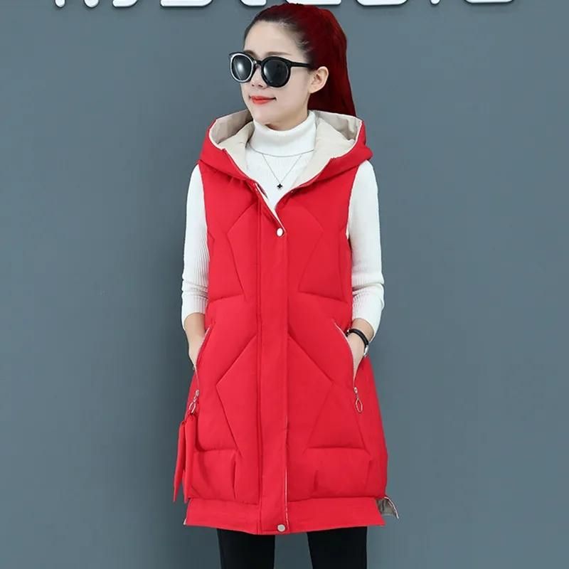 Sleep -free winter jacket, long coat with hood, cotton, padded, warm, clothing, novelty of