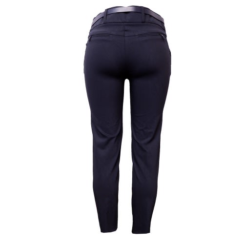Luxury Ladies Corporate Straight Trouser -Navy Blue