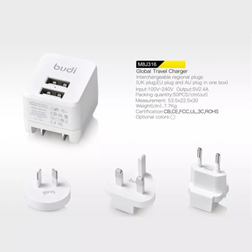 Global Travel Charger Kit 316