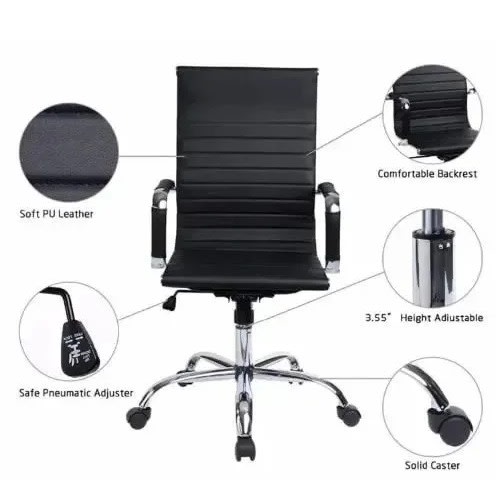 Leather Slimoffice Chair