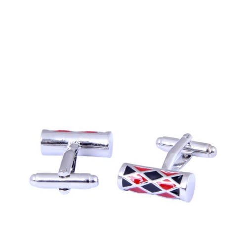 Dynamic Coloured Cylinder Shaped Cufflinks - MC-3985