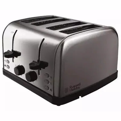 4 Slice Toaster Stainless Steel