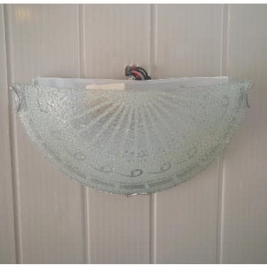A Pack Crystal Half Moon Wall Light 5pics