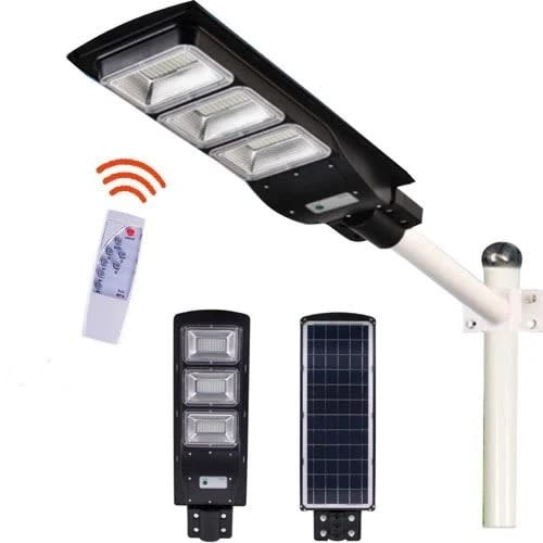 Solar  Rechargeable Street Light With Remote Control - 90w