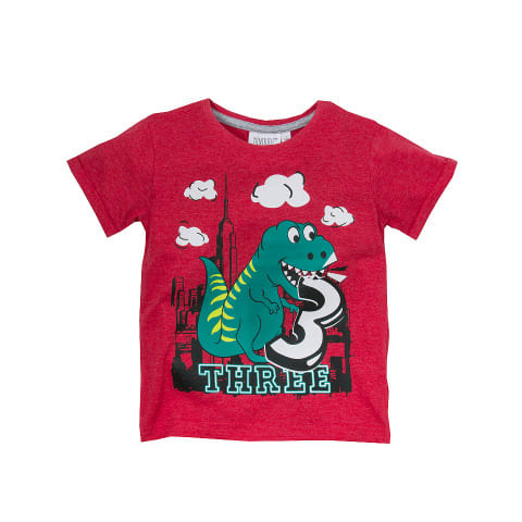 Printed T-Shirt-Age 3