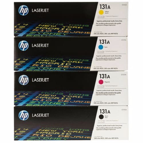 131A Series Toner Set - 1 Black & 3 Colours