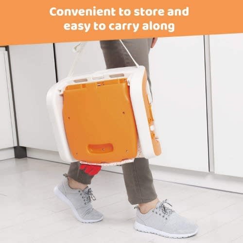 Mode Booster Seat - Baby Feeding Chair With 3-height Adjustments & Safety Belt