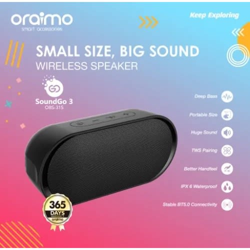 Bluetooth 5.0Tws Wireless Portable Ultra Bass  Speaker  Obs-31s-1