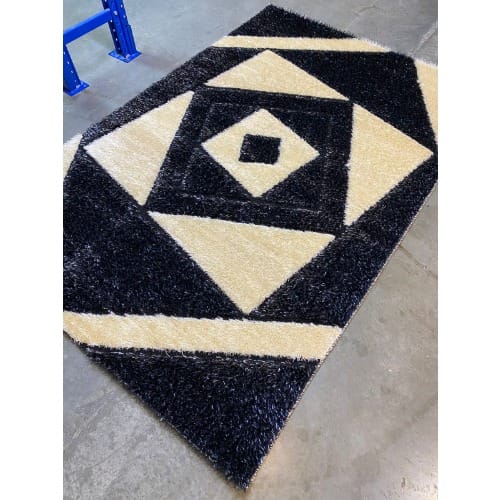3 By 5ft Pattern Multicolor Center Shaggy Rug