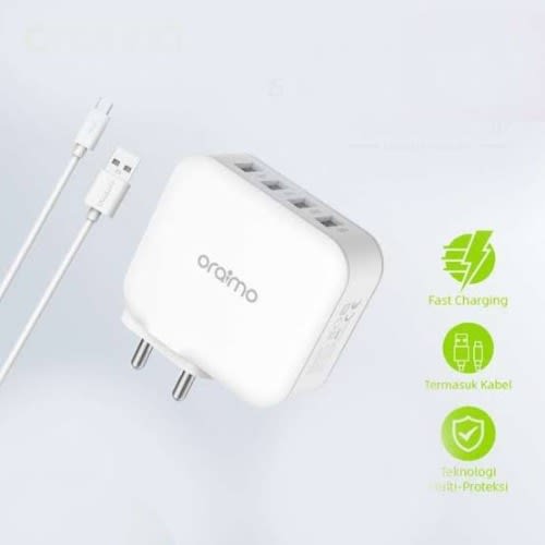 4 Usb Port Smart Safe Fast Charger - Ocw-e81f