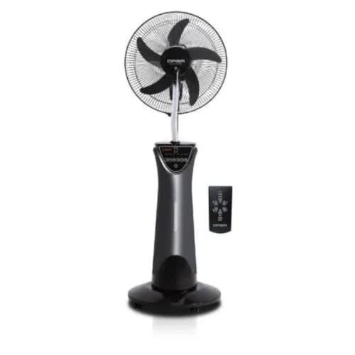 18'' Rechargeable Mist Fan Qrf-7118r + Free Solar Panel
