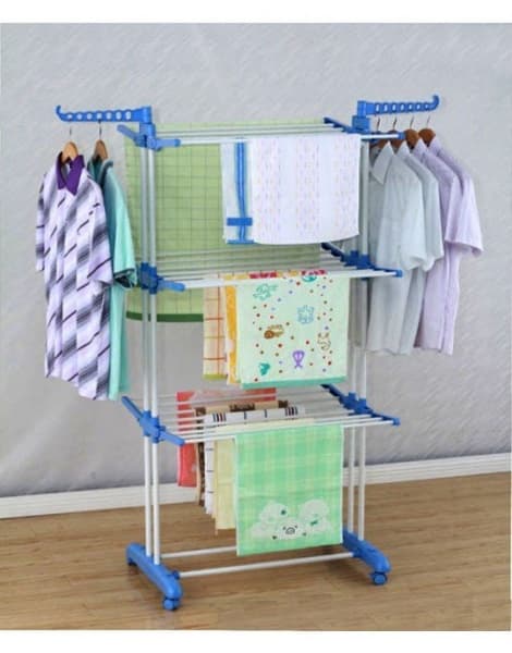 Durable Cloth Hanger & Dryer - 3 Tiers