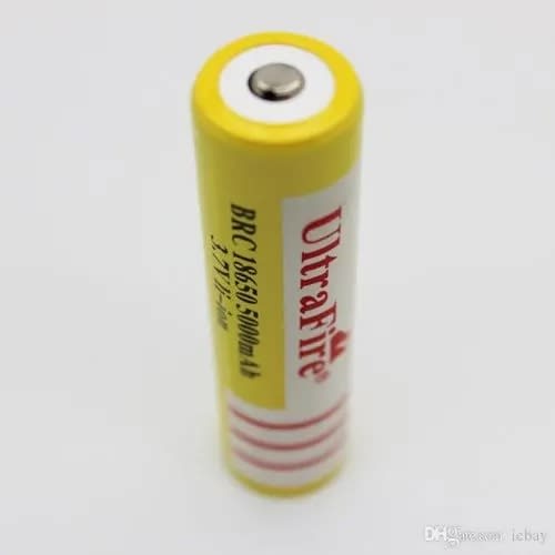 2pcs Ultrafire Rechargeable Li-ion Battery - With Charger