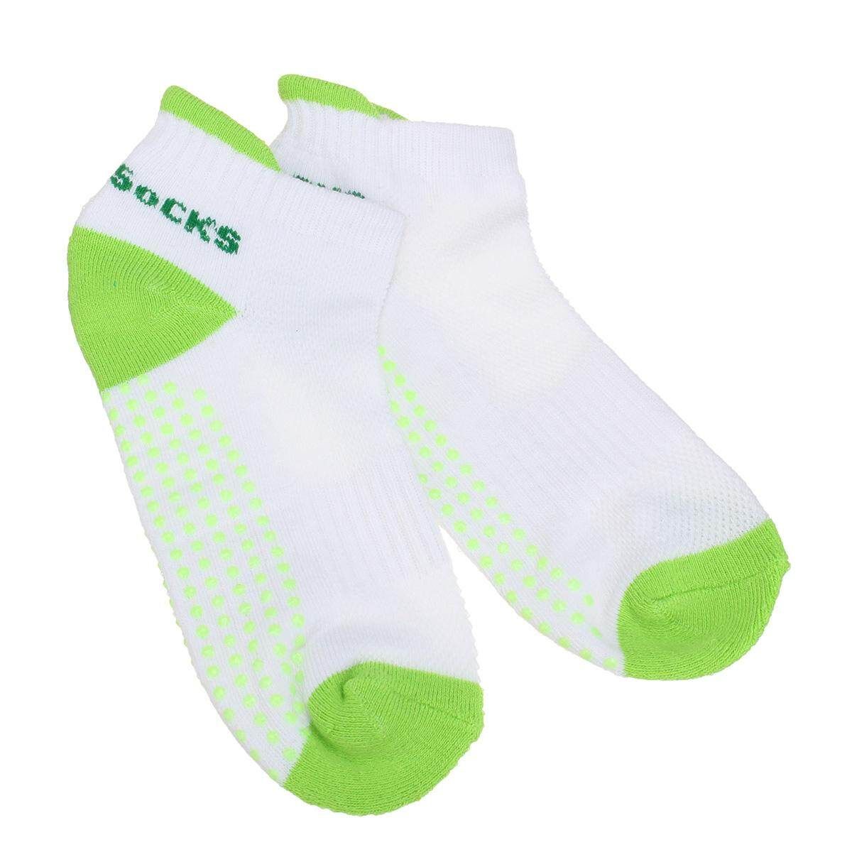 New Non Slip Yoga Aerobic Pilates Socks/ Massage Grip Sport Gym Exercise Socks Green