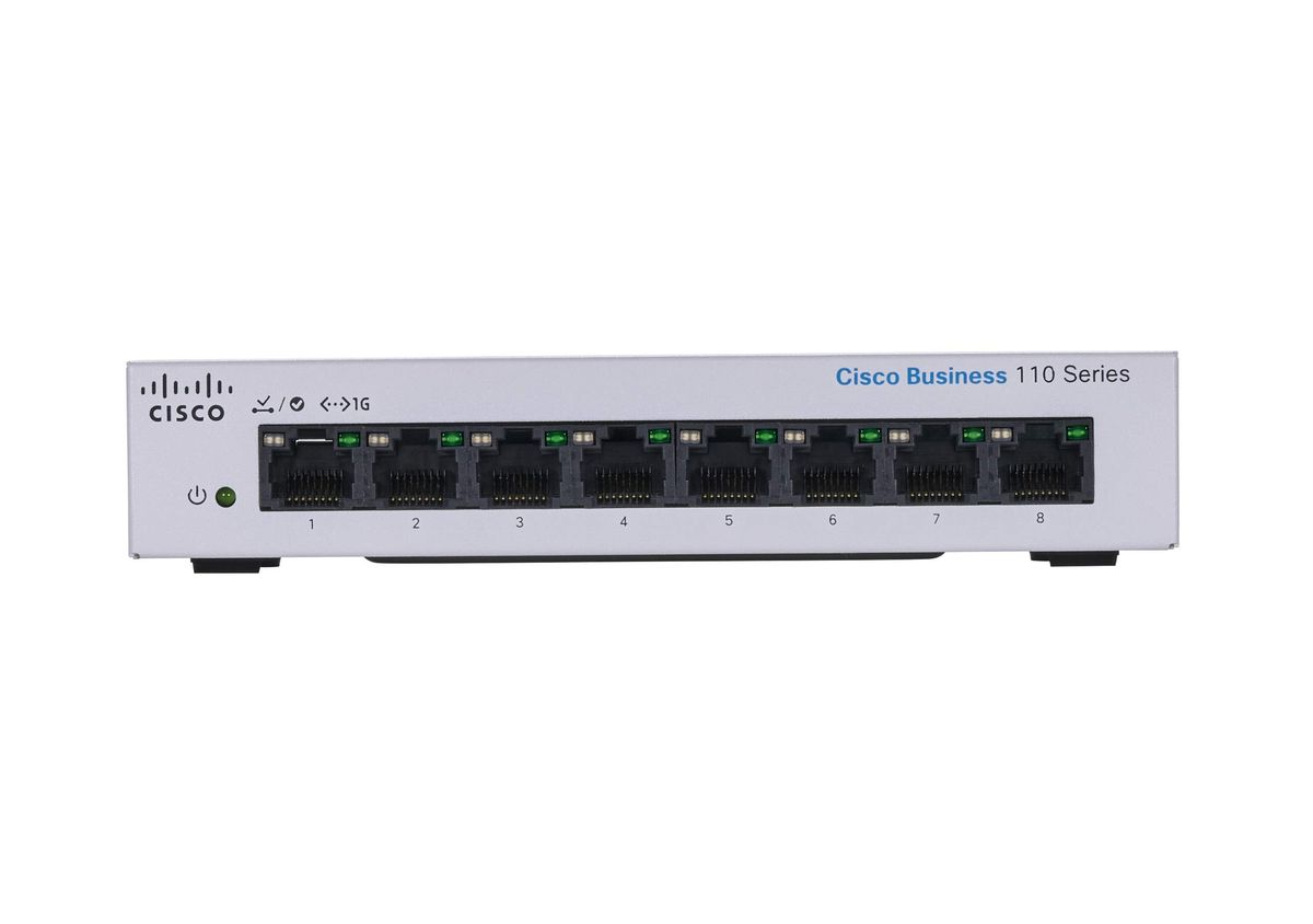 Business CBS110-8T-D Unmanaged Switch, (CBS110-8T-D-NA)