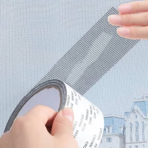 Window/Door Sticker Mesh Patch Adhesive Tape - 5pcs - 200cm