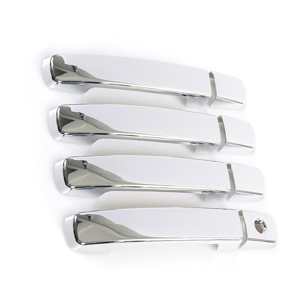 8Pcs/Set Car Door Handle Cover Trims Chrome Door Handle Cover Styling For Nissan Qashqai J10 2007-2013 First Generation