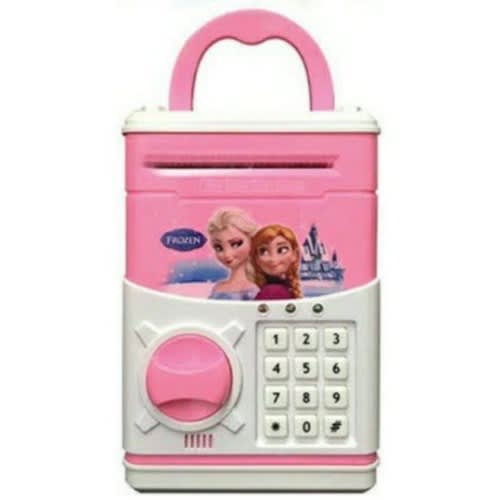 Electronic Password Piggy Bank Box For Kids - Multi Colour