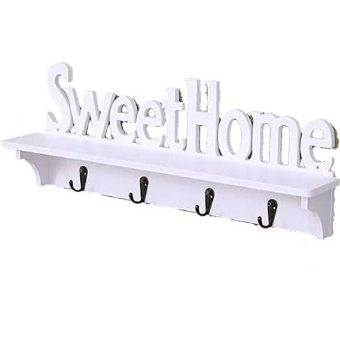 Sweet Home Deco Shelf With Keyholder