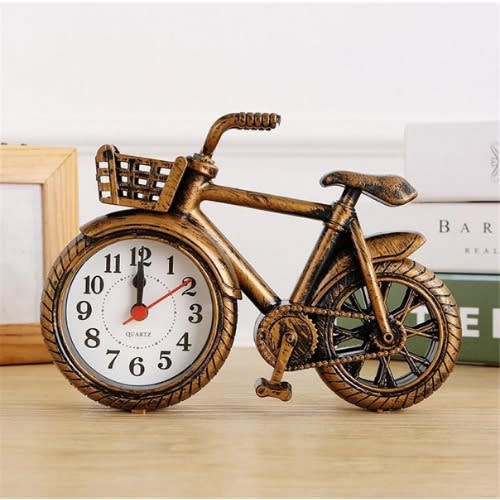 Fashion Stylish Bike Shape Alarm Clock