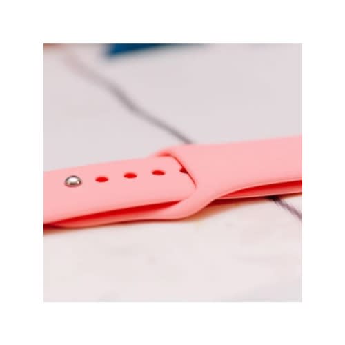 Replacement Silicone Strap For iWatch - Pink - 42-44mm