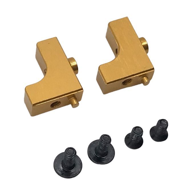 2x Servo Seat 112 Rc Car Parts Parts For Wltoys 124018 124019 Golden