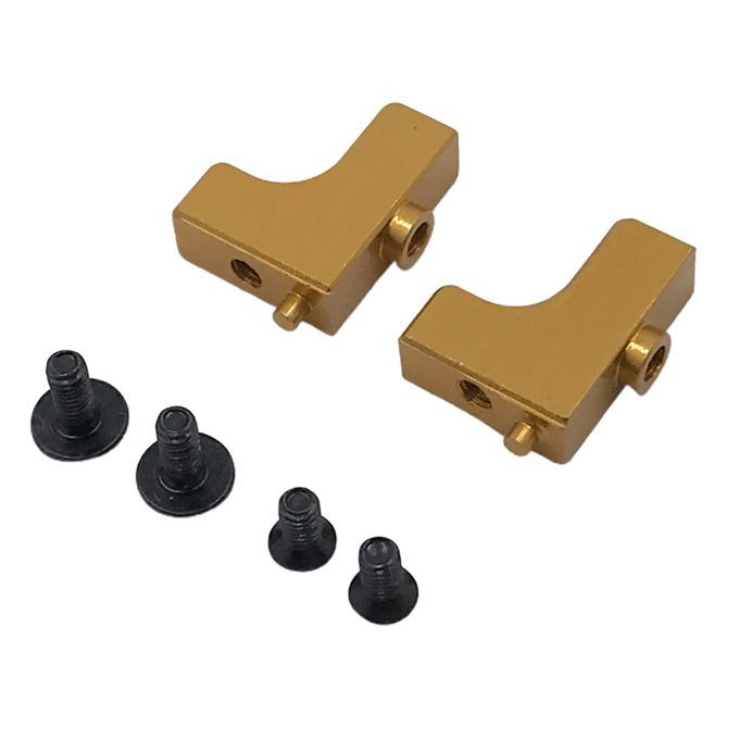 2x Servo Seat 112 Rc Car Parts Parts For Wltoys 124018 124019 Golden