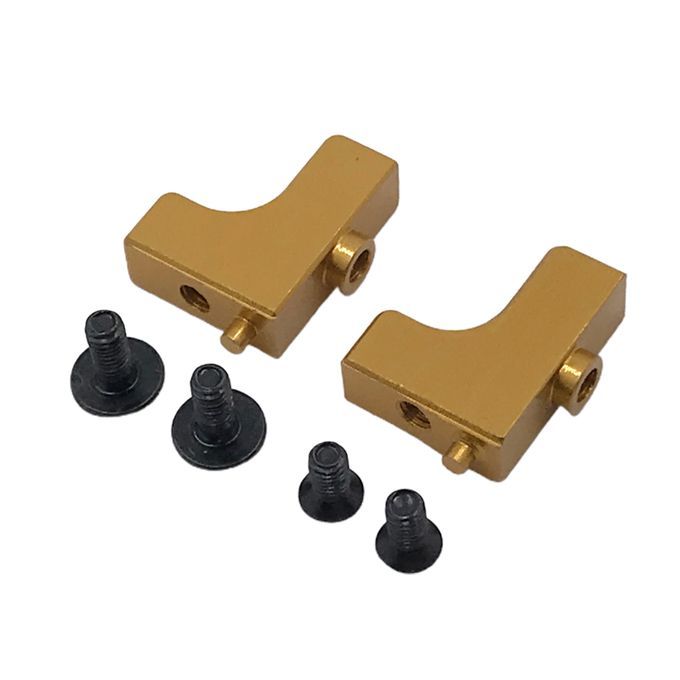 2x Servo Seat 112 Rc Car Parts Parts For Wltoys 124018 124019 Golden
