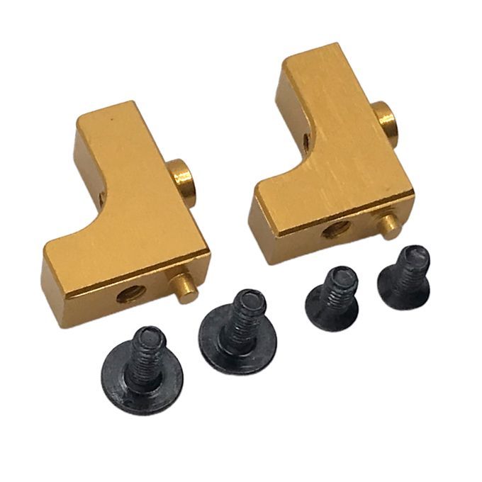 2x Servo Seat 112 Rc Car Parts Parts For Wltoys 124018 124019 Golden