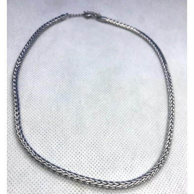 Thick Women Choker - Silver