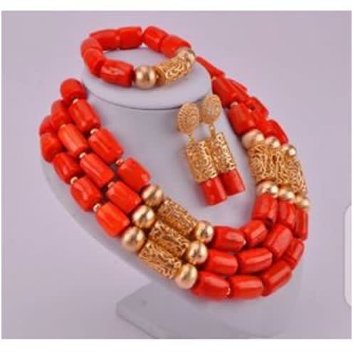 Coral Bead For Ladies