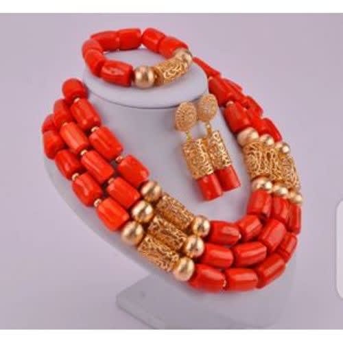 Coral Bead For Ladies