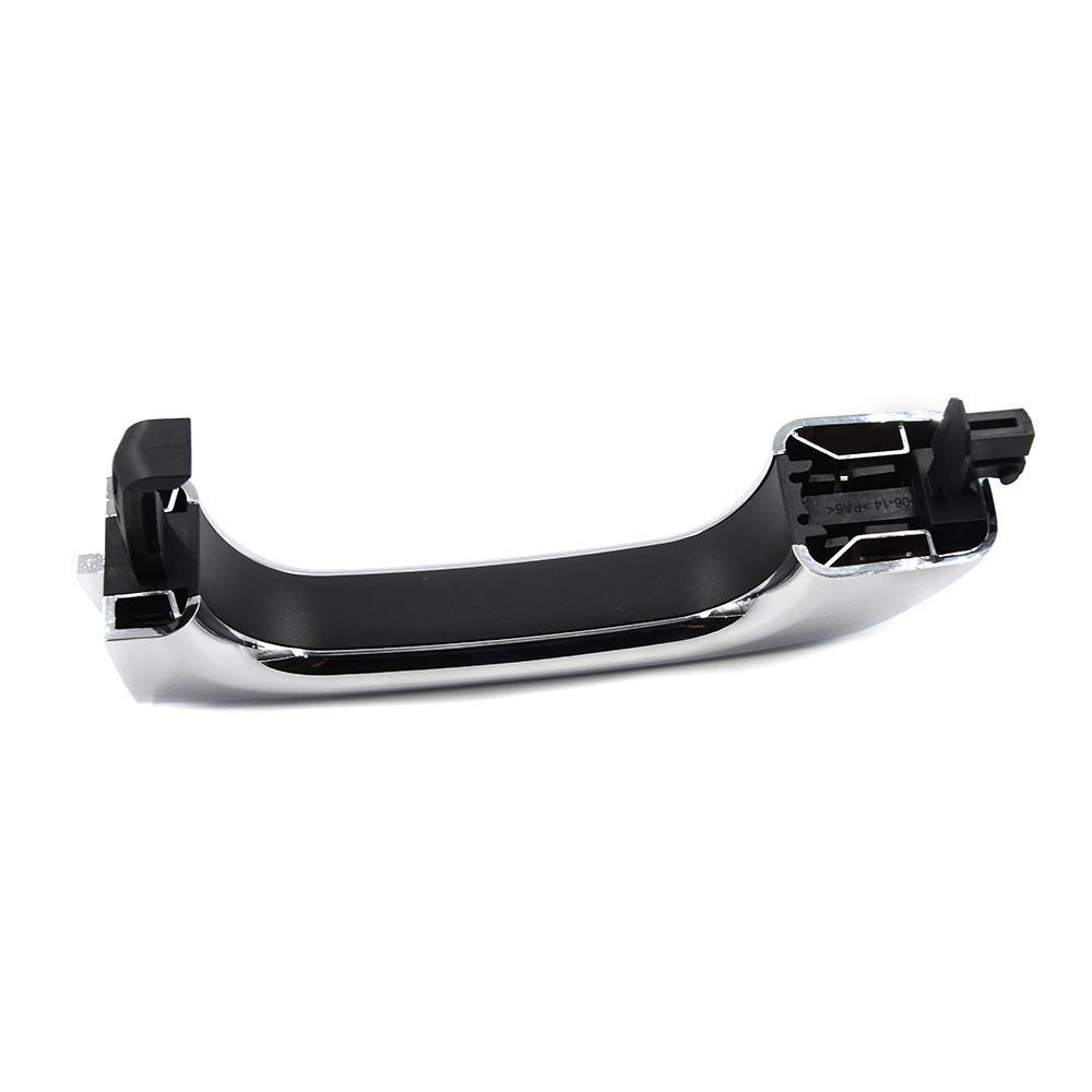 Black/Chrome Silver Exterior Outside Door Handle For 06-10 Hummer H3 Front Rear Left Right 15296933 15794314 25832249 15932907