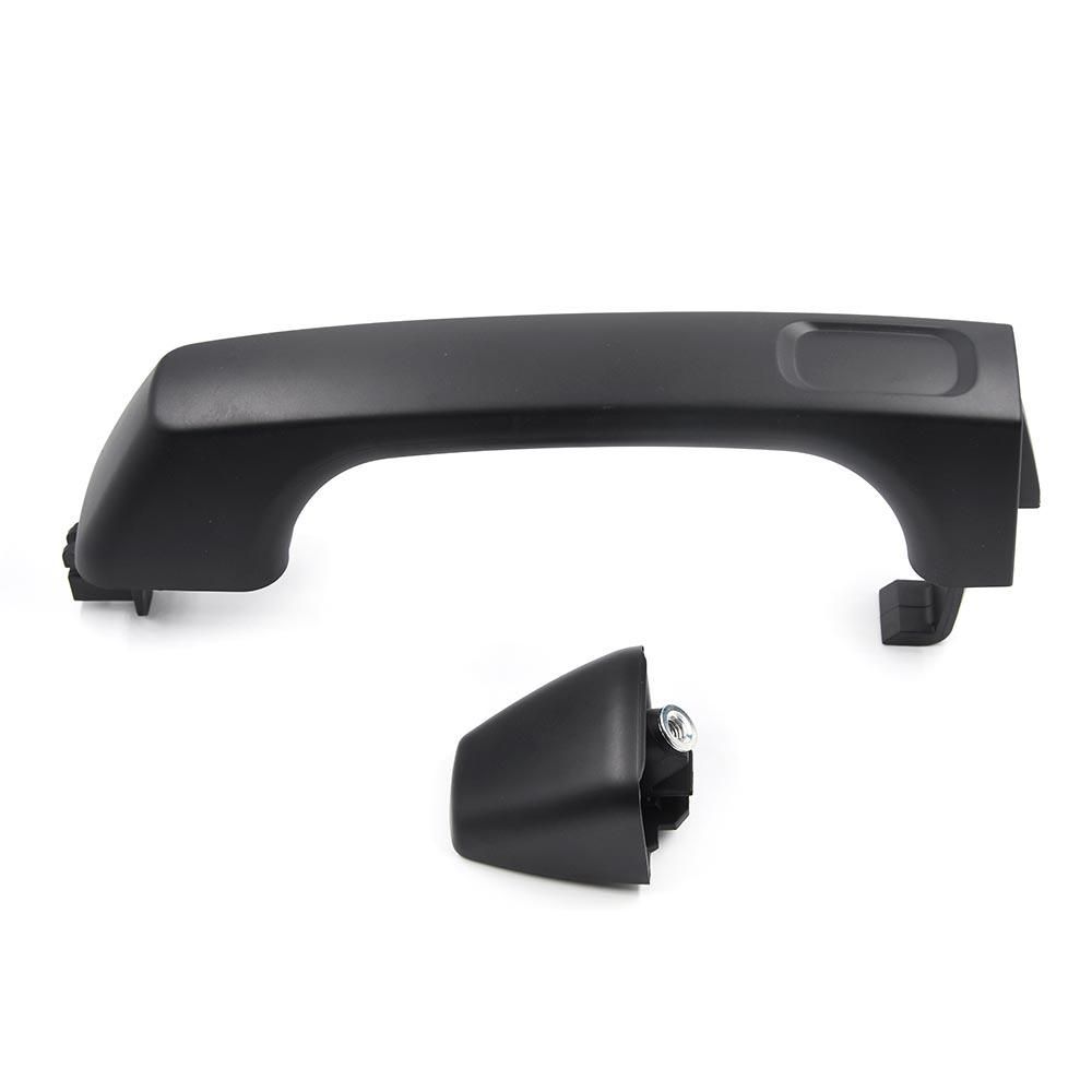Black/Chrome Silver Exterior Outside Door Handle For 06-10 Hummer H3 Front Rear Left Right 15296933 15794314 25832249 15932907