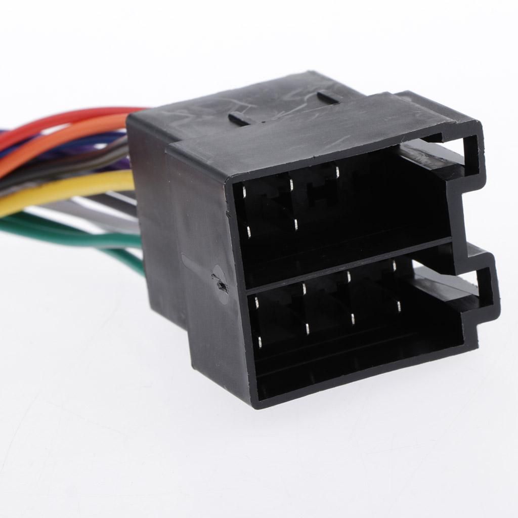 16Pin ISO For Sony Radio To ISO Radio Adapter Wiring Harness Connector