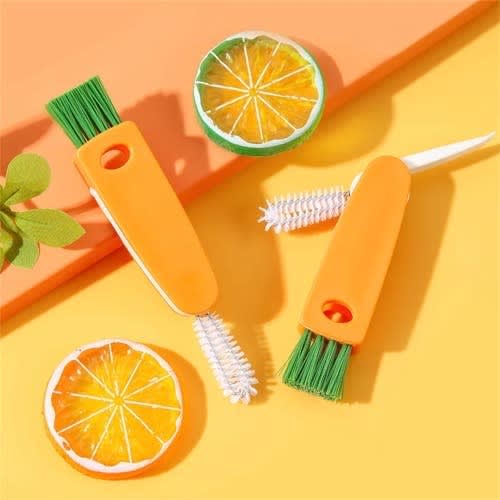 3in1 Mini Cup Cover Cleaning Brush