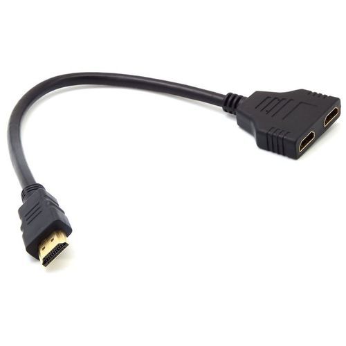 HDMI Splitter 1 In 2 Output Male To 2 Female