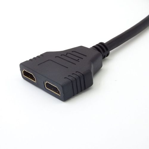 HDMI Splitter 1 In 2 Output Male To 2 Female