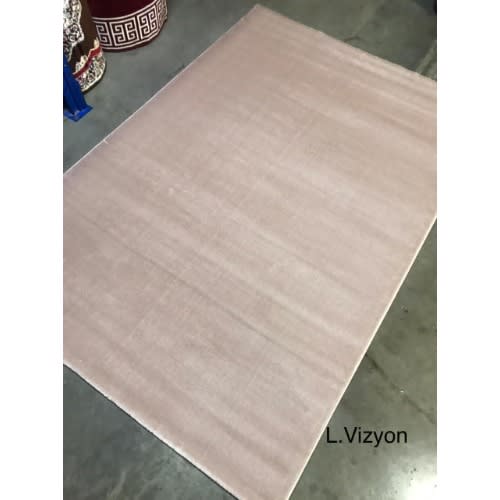 5 By 7ft Plain Center Rug - Light Vizon