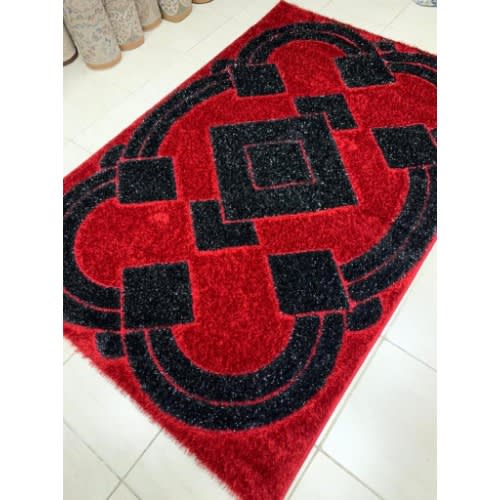 3 By 5ft Pattern Multicolor Center Shaggy Rug