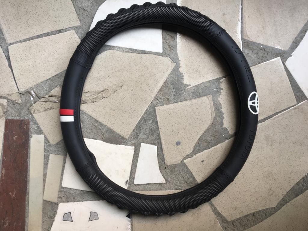 Customized Steering Wheel Cover For Toyota Cars