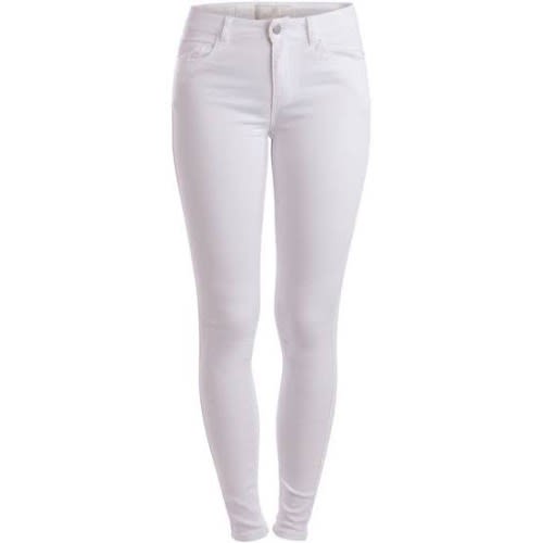 Ladies' Skinny Jeans - White
