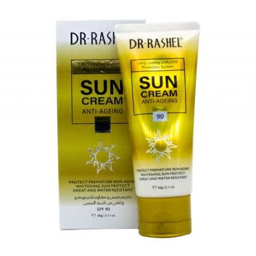 Dr Rashel Long-lasting Sweat & Water Resistant Anti-ageing Sun Cream Spf+++ 90 - 60g