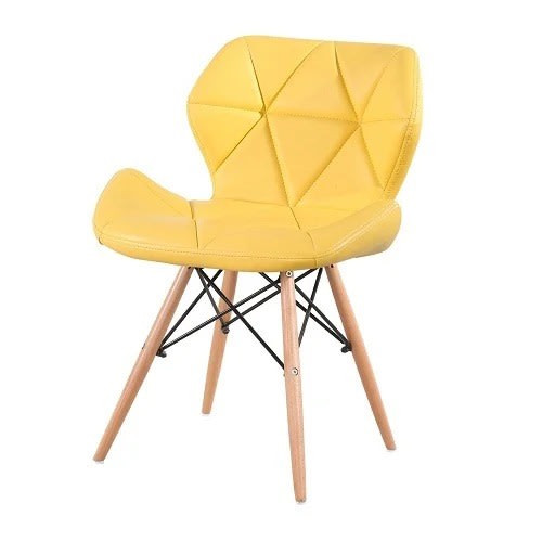 Nordic Restaurant Butterfly Chair - Yellow
