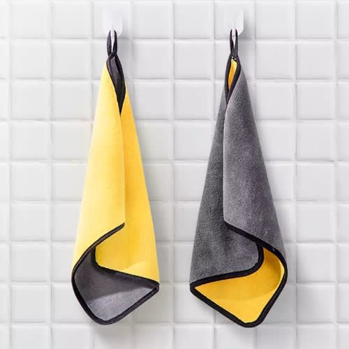 Car And Home Wash Microfiber Cleaning Towel - 30cm X 30cm - 1 Piece